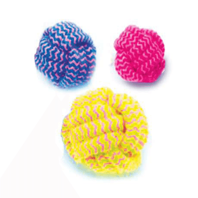 Brinquedo Rope Ball Chalesco Para Cães - Cores Sortidas - 1 Unidade