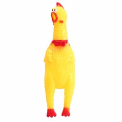 Brinquedo Sonoro Frango Gritador Para Cachorros Grandes - 1 Unidade