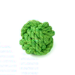 Brinquedo Spike Bola Corda Verde Para Cães