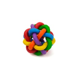 Brinquedo Spike Bola De Nós Coloridos Para Cachorros