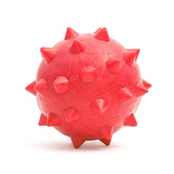 Brinquedo Still Pet Bola Maciça Cravo Vermelho Para Cães - 1 Unidade