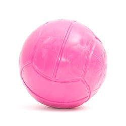 Brinquedo Still Pet Bola Maciça Lisa Rosa Para Cães