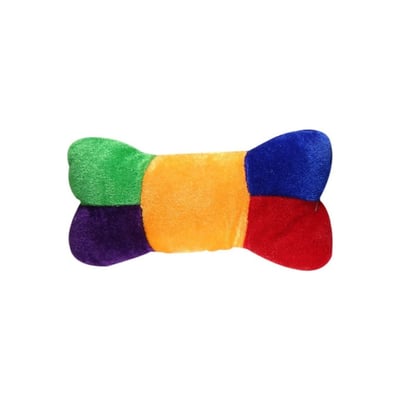 Brinquedo The Pets Pelúcia Plush Osso Colors Para Cães - 1 Unidade
