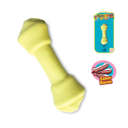 Brinquedo Totóys Bone Médio Sabor Churrasco Para Cachorros - 1 Unidade