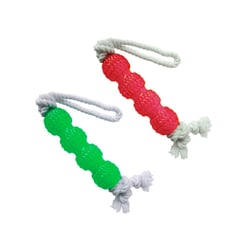 Brinquedo Totóys Tração Com Corda Flex Chalesco Chocolate Para Cães - Cores Sortidas - 1 Unidade