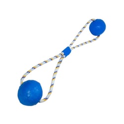 Brinquedo Truqys Duo Ball Pet Azul - 1 Unidade - Tamanho P