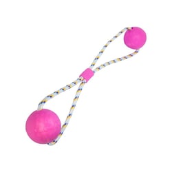 Brinquedo Truqys Duo Ball Pet Rosa - 1 Unidade - Tamanho P