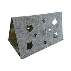 Brinquedo Túnel Hello Pet Cinza Para Gatos