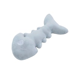 Brinquedo Tutelo Pelúcia Espinha De Peixe Para Gatos - 1 Unidade