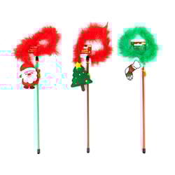 Brinquedo Varinha De Natal Pawise Para Gatos - Cores Sortidas