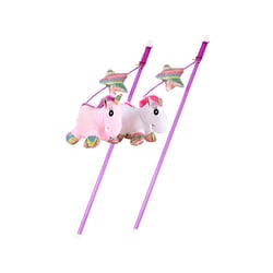 Brinquedo Varinha Pawise Unicórnio Para Gatos - Cores Sortidas