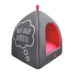 Cabana Fábrica Pet Neon Rosa Para Cães E Gatos - 1 Unidade