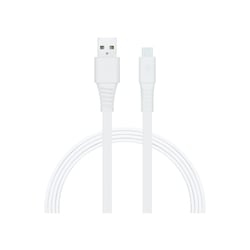 Cabo Micro Usb I2Go Flexível Basic Flat Branco 1,2M