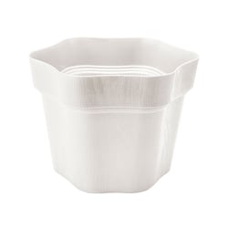 Cachepô Atenas N18 Branco Desli Para Jardim