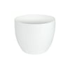 Cachepô Bojudo Plástico Branco 11,5Cm - 1 Unidade