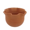 Cachepô Cerâmica Babado Vasos Tupã Nº 01 - 1 Unidade
