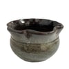 Cachepô Cerâmica Esmaltado Granito Tupã Nº 01