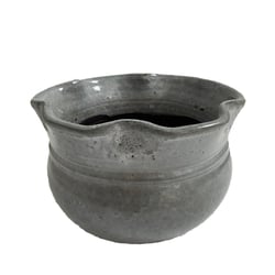 Cachepô Cerâmica Esmaltado Tupã Nº 01 - 1 Unidade