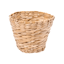 Cachepô Cone De Taboa Violeta Art Cestas - 1 Unidade