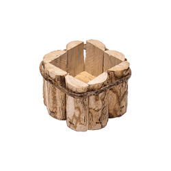 Cachepô De Madeira - Mini Art Para Pets - 1 Unidade