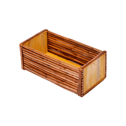 Cachepô De Vime Para Violetas Art Cestas - 1 Unidade