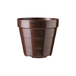 Cachepô Desli Vintage Marrom Imperador 14 Cm - 1 Unidade
