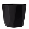 Cachepô Diamante West Garden Preto - 1 Unidade