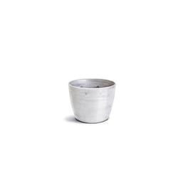 Cachepô Elegante Branco Carrara Nutriplan Nº 3,5 - 1 Unidade