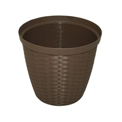 Cachepô Okla Rattan Tabaco - 1,7 Litros