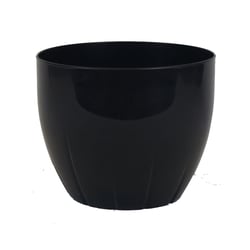 Cachepô Plástico Preto 11,5Cm - 1 Unidade