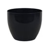 Cachepô Plástico Preto 11,5Cm - 1 Unidade