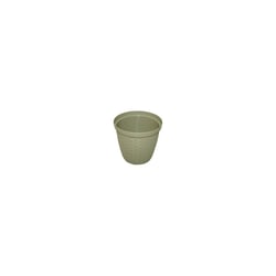 Cachepô Rattan Cinza Taupe Okla 1,2 Litros - 1,2 Mililitros