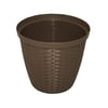 Cachepô Rattan Tabaco Okla - 1,2 Mililitros
