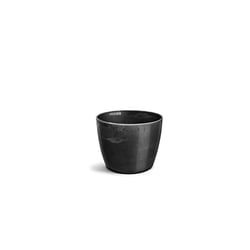 Cachepô Redondo Elegante Preto Ônix Nutriplan Nº 3,5 - Tamanho 1