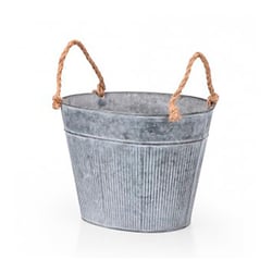 Cachepot Atlanta Floral M Para Jardim - Tamanho M