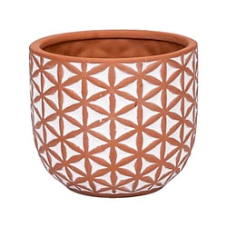 Cachepot Cerâmica Atlanta Xadrez Caucaia Para Jardim