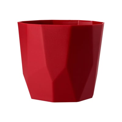 Cachepot Decorativo West Garden Diamante Vermelho