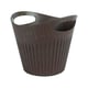 Cachepot Evo Imbuia Tamanho M Para Jardim - Tamanho M