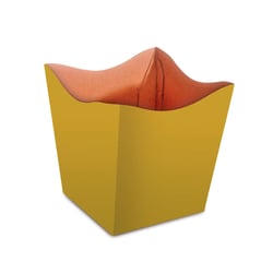 Cachepot Floral Atlanta Dourado P