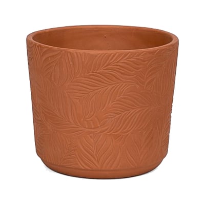 Cachepot Floral Cerâmica Caucaia Tamanho P
