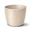 Cachepot Nutriplan Elegance Redondo Travertino Pp Para Jardim - Tamanho PP