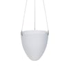 Cachepot Suspenso Autoirrigável Vasart Egg Branco Para Jardim