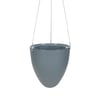 Cachepot Suspenso Vasart Egg Autoirrigável Grafite Para Jardim