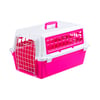 Caixa De Transporte Atlas Trendy Ferplast Para Cães E Gatos Rosa - Tamanho 20