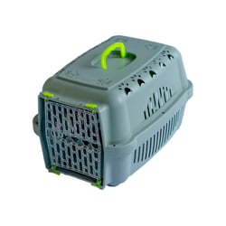Caixa De Transporte Durapets Falcon Neon Fun Amarelo Nº2 - Tamanho 2