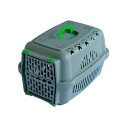 Caixa De Transporte Durapets Falcon Neon Power Verde Nº2 - Tamanho 2