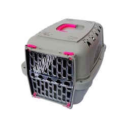 Caixa De Transporte Elegance Pink Durapets Para Cães E Gatos - Tamanho 3