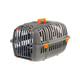 Caixa De Transporte Ferplast Jet Laranja Para Cães E Gatos - 1 Unidade - Tamanho 10 - Tamanho 10