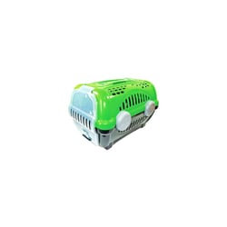 Caixa De Transporte Furacão Pet Luxo N03 Verde Para Cachorros