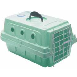 Caixa De Transporte Ideal Verde Para Cachorros - Tamanho 2